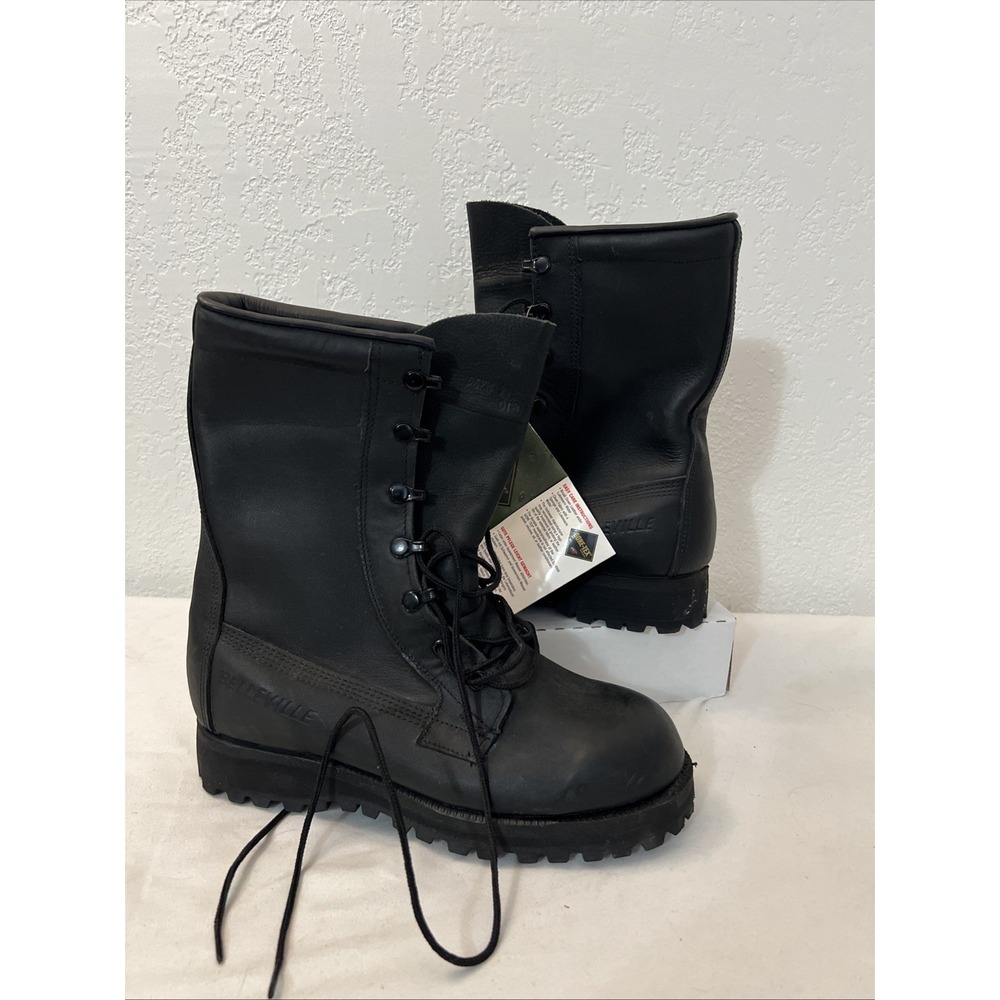 Belleville Gore-Tex 01-D-0320 Military Combat Boots Mens 5.5 XW Black NEW Unisex